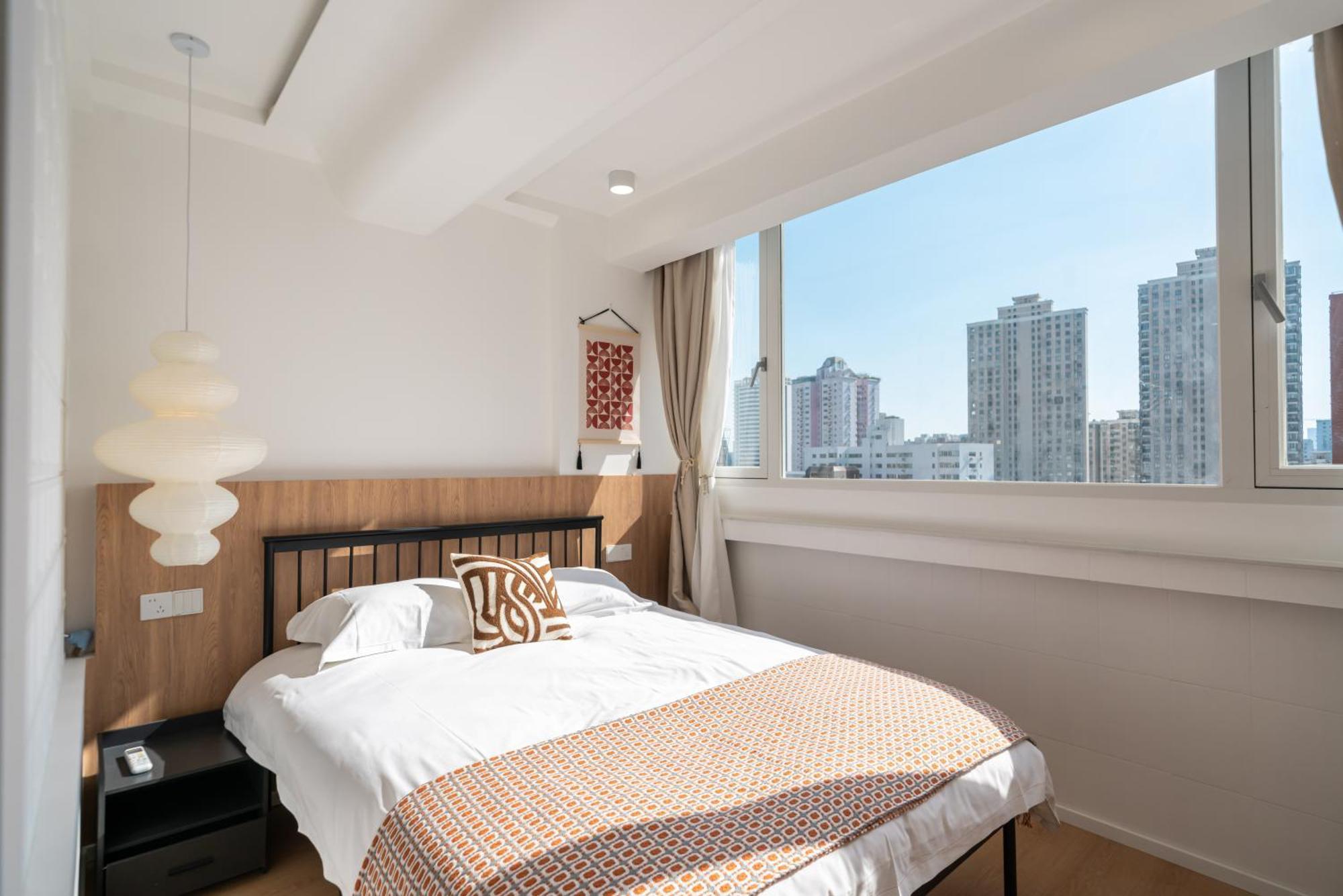 Shanghai Yi Du B&B - 150M Walk From Exit 5 Of Jiashan Road Metro Station Buitenkant foto