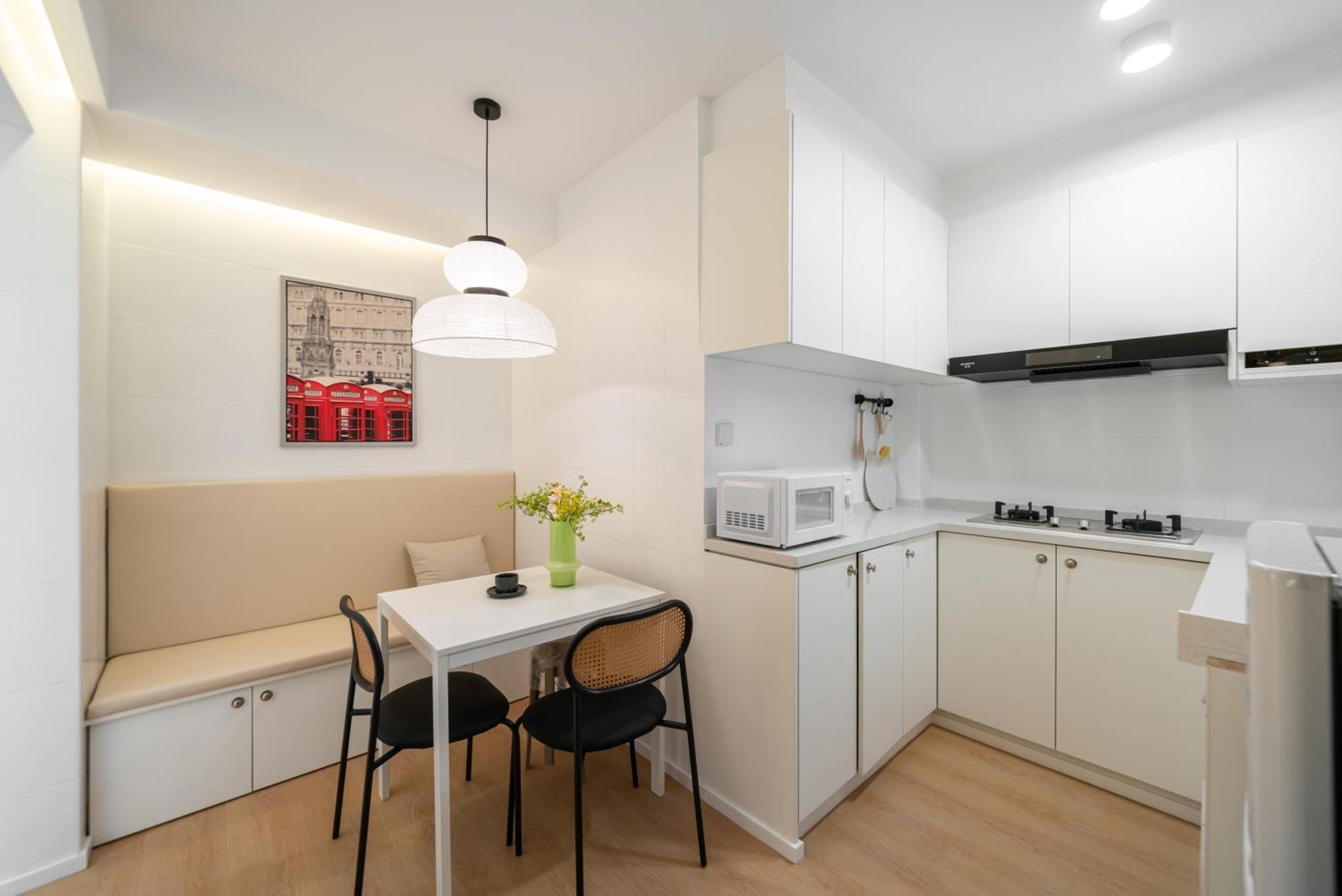Shanghai Yi Du B&B - 150M Walk From Exit 5 Of Jiashan Road Metro Station Buitenkant foto